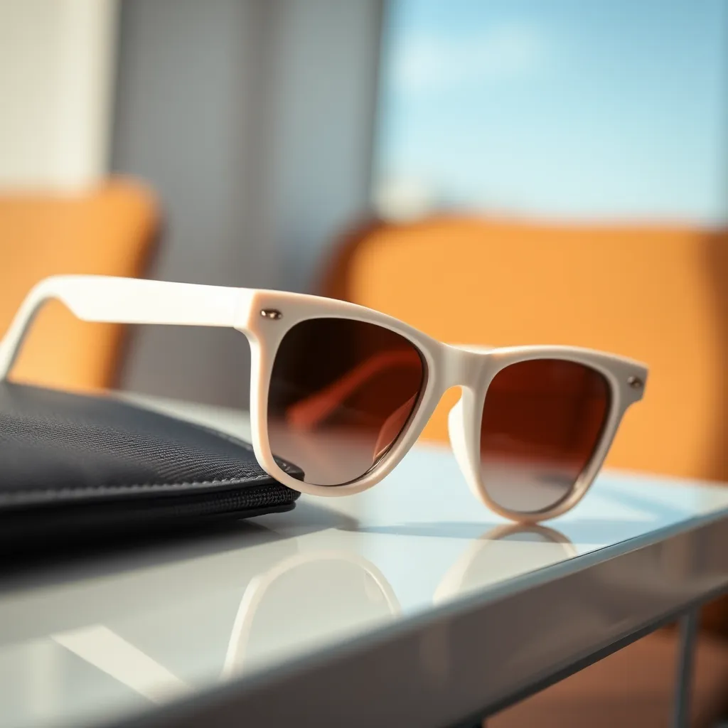 Beyaz \u00c7er\u00e7eveli G\u00fcne\u015f G\u00f6zl\u00fc\u011f\u00fc: Zamans\u0131z Moda