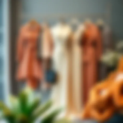 Chic Arrangement of 150 cm Tesettür Dress Elegant 150 cm tesettür dress displayed in a chic outfit arrangement