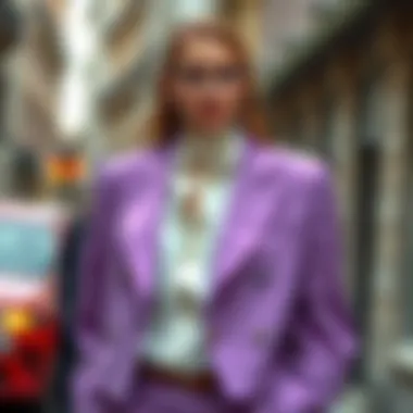 Magnificent Lila Blazer: Stil ve Şıklığın Yeni Yüzü Magnificent Lila Blazer: Stil ve Şıklığın Yeni Yüzü