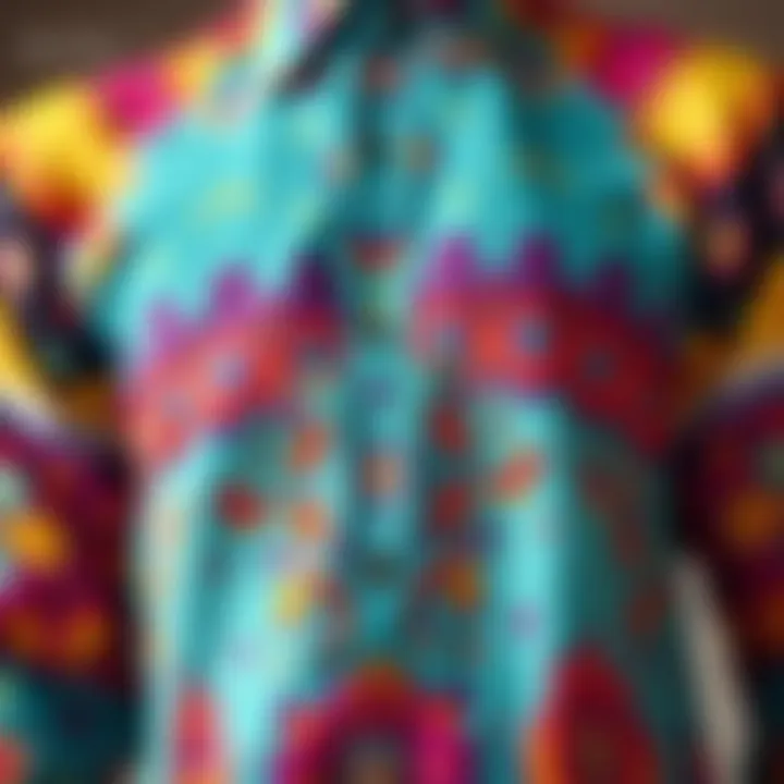 Adl shirt in vibrant colors and patterns