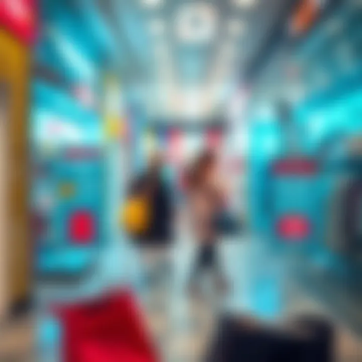 An infographic detailing shopping habits in the digital age