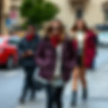 Stylish puffer coat outfit combinations