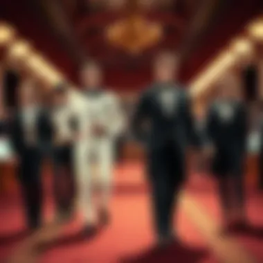 Historical evolution of tuxedo fashion over the years