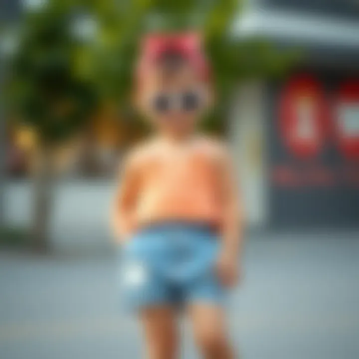 Fashionable baby shorts outfit combinations