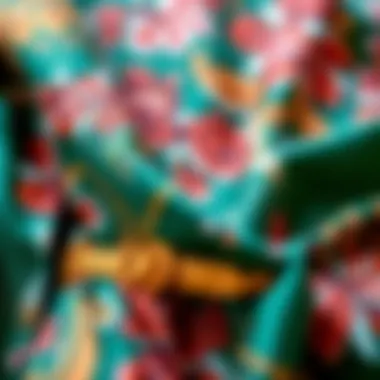 Trendy fabrics used in belted blouse designs