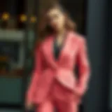 Sophisticated blazer ensemble showcasing elegance and style