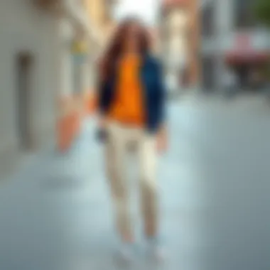 Stylish outfit combination featuring cargo pants