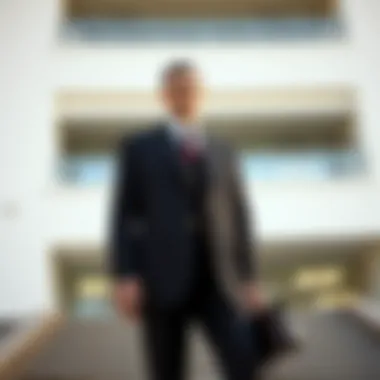 Elegant oversized suit showcasing modern design