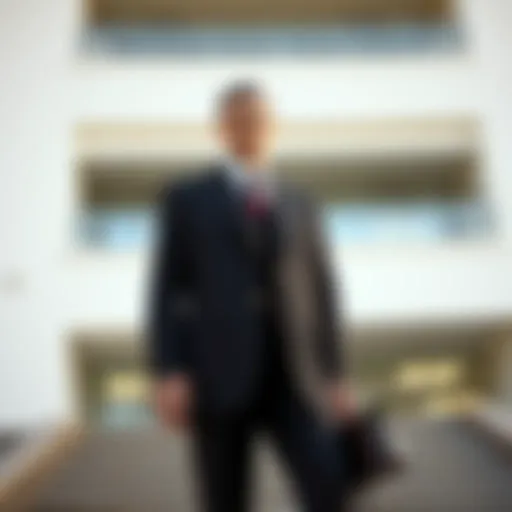 Elegant oversized suit showcasing modern design