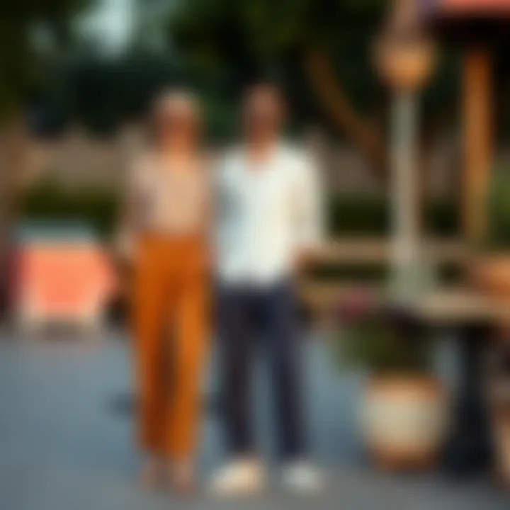 Relaxed Look for Outdoor Celebrations Casual yet stylish pant combinations for outdoor weddings