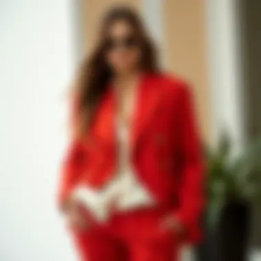 Versatile blazer styles paired with various trouser cuts