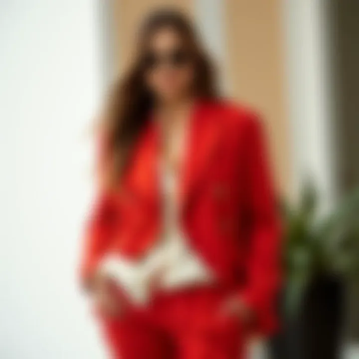 Versatile blazer styles paired with various trouser cuts