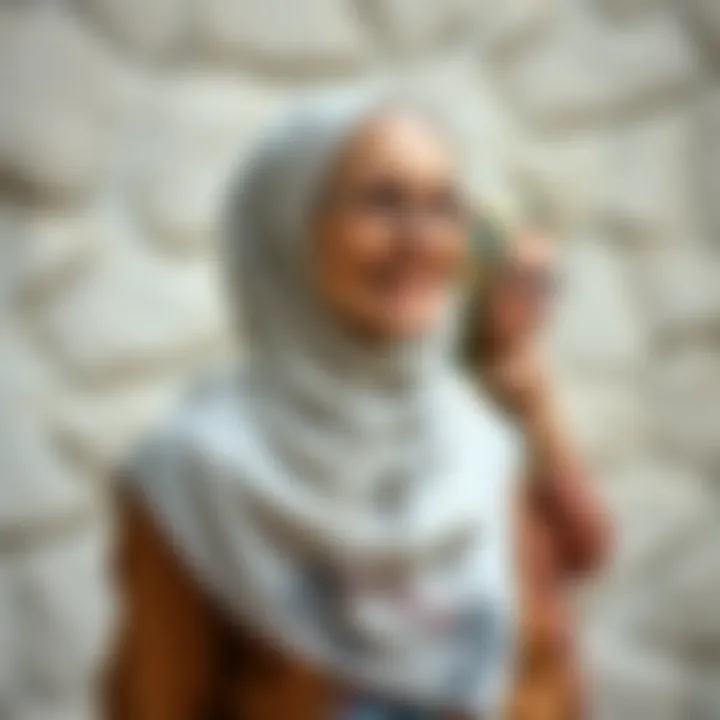 Chic combinations featuring elderly abayas