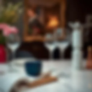 Elegant table setting with Çupra collection