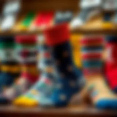 Various types of specialized socks for different occasions