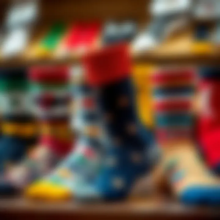 Various types of specialized socks for different occasions