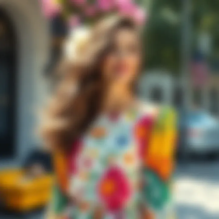 Colorful dress suitable for different seasons