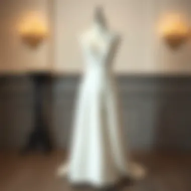 Design variations of the white engagement dress