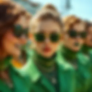 Exploring Diverse Styles of the Green Team Diverse styles featuring the green team concept