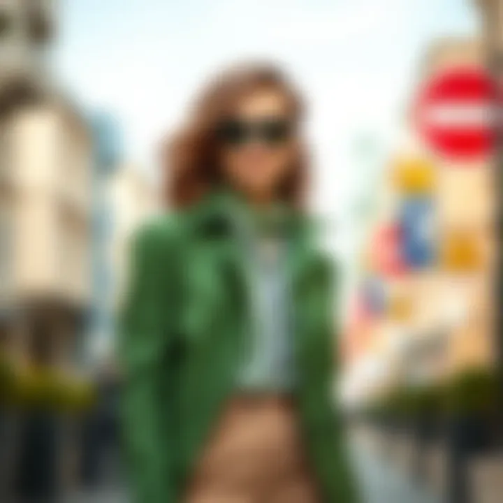 Versatile green jacket outfit suitable for various occasions