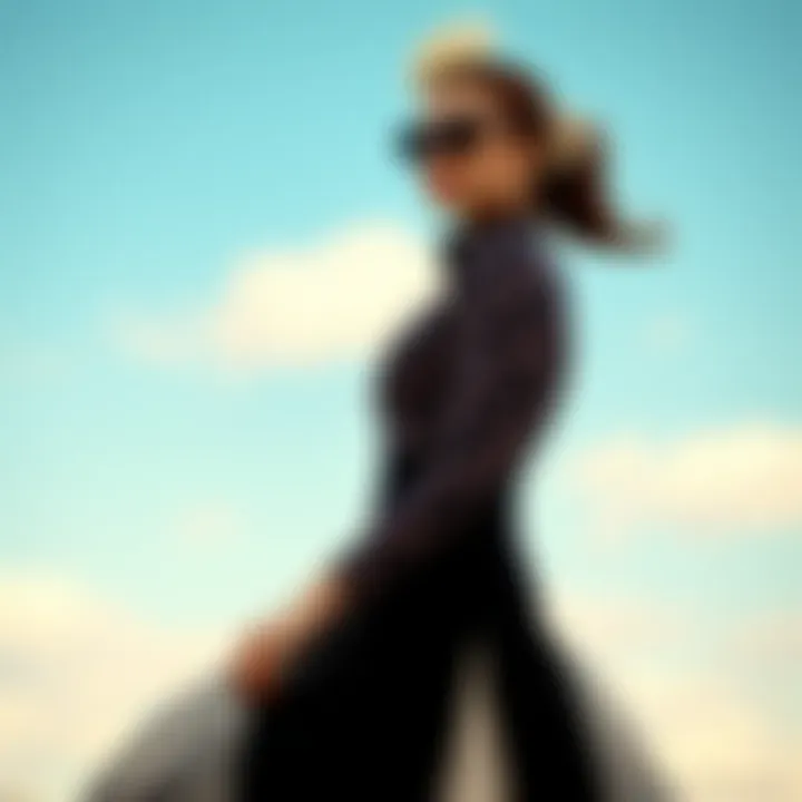 A modern interpretation of Eymina Ferace showcasing its elegant silhouette