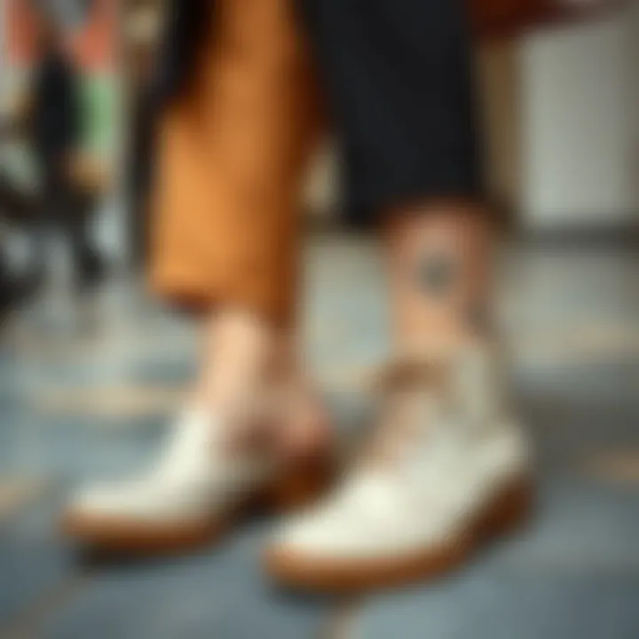 Fashionable outfit combinations featuring shoes