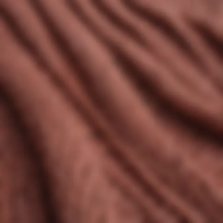 Close-up of ribbed texture in knit dress