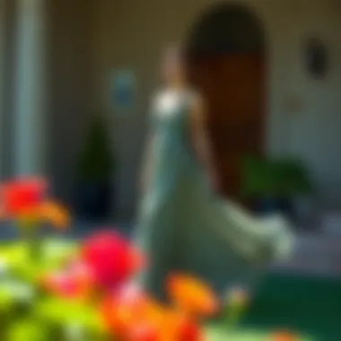 Flowing maxi dress perfect for formal occasions