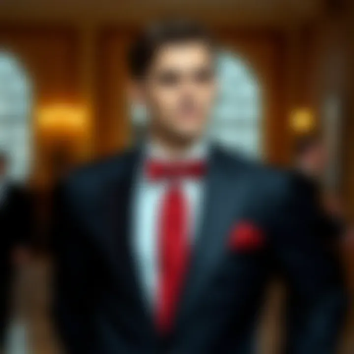 Formal attire showcasing modern trends