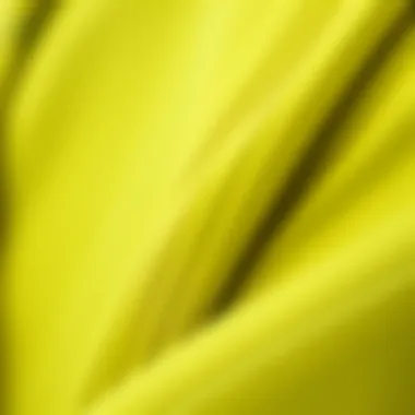 Close-up of fabric texture and details