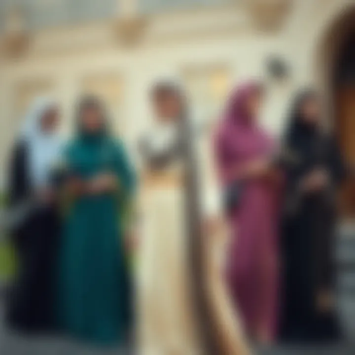 Historical evolution of the abaya in contemporary fashion