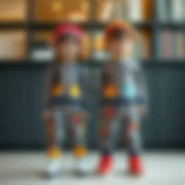 Features of functionality in children's twin sets