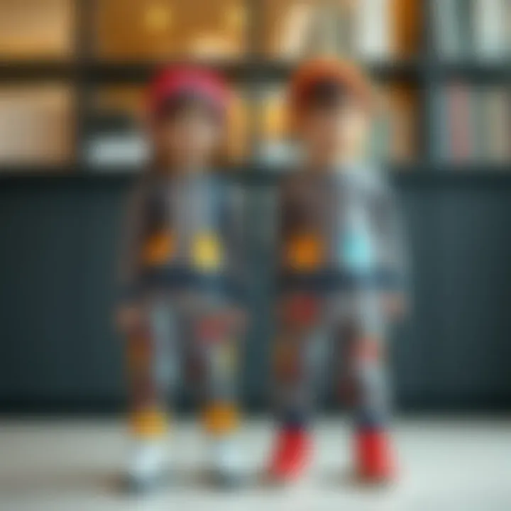 Features of functionality in children's twin sets