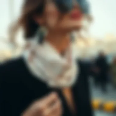 Stylish accessories enhancing an evening outfit