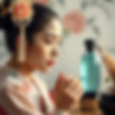 Traditional Japanese beauty rituals and products