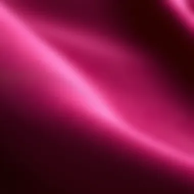 Close-up of velvet texture highlighting quality