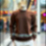 Elegant and stylish slim sweatshirt showcasing modern fashion trends