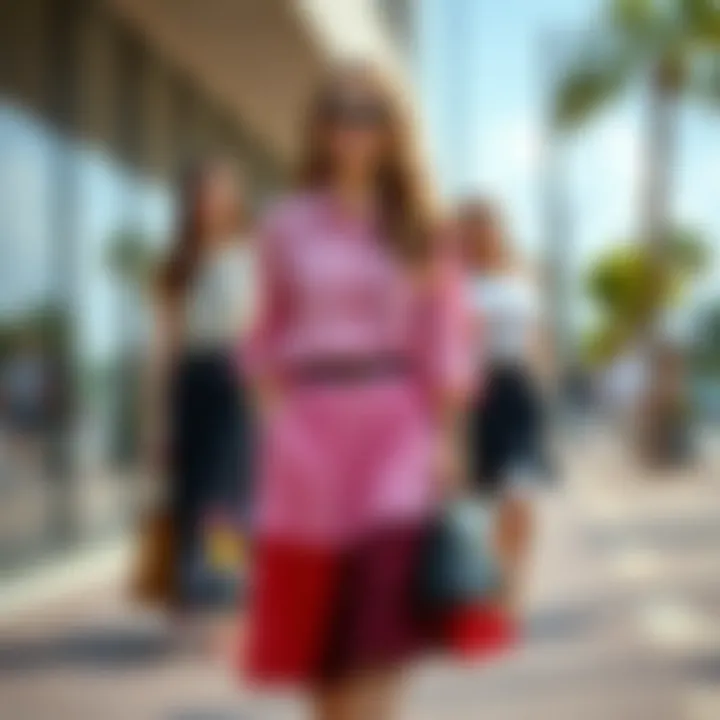 Fashionable combinations with pleated skirts