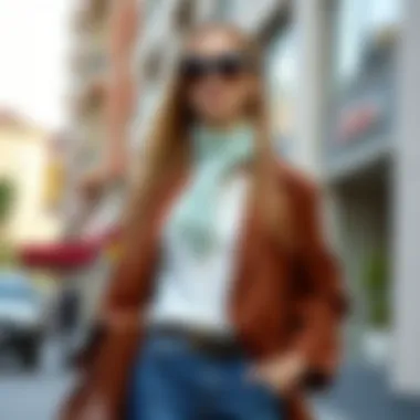 Visual representation of fashion dos and don'ts for square body type