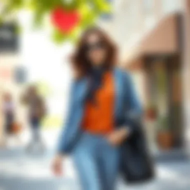 Fashionable outfit suggestions for square body type