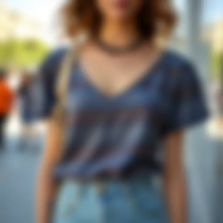 Outfit Ideas with Short-Sleeve Tops Fashionable outfit combinations featuring a short-sleeve top