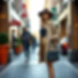 Chic outfit combination showcasing modern trends