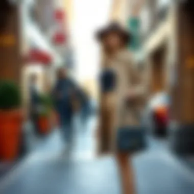 Chic outfit combination showcasing modern trends