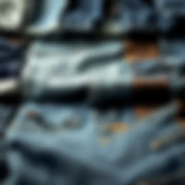 Diverse styles of jeans from different cultures