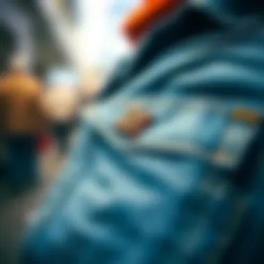 Fashion statements created by denim