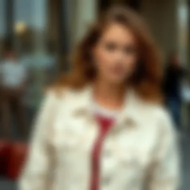 Layering Essentials with Cream Denim Jacket Layering techniques with cream denim jackets