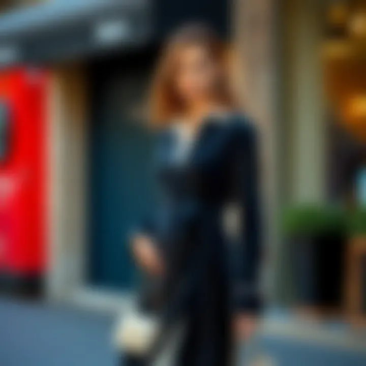 Fashionable styling tips for pairing a wrap velvet dress with accessories