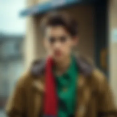 Layering Techniques with a Green Shirt Layered outfit with a green shirt and jacket