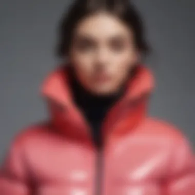 Layering techniques with a puffer coat in fashion