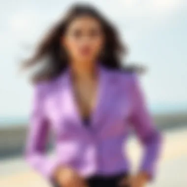Notable Lila Blazer: Stil ve Şıklığın Yeni Yüzü Notable Lila Blazer: Stil ve Şıklığın Yeni Yüzü